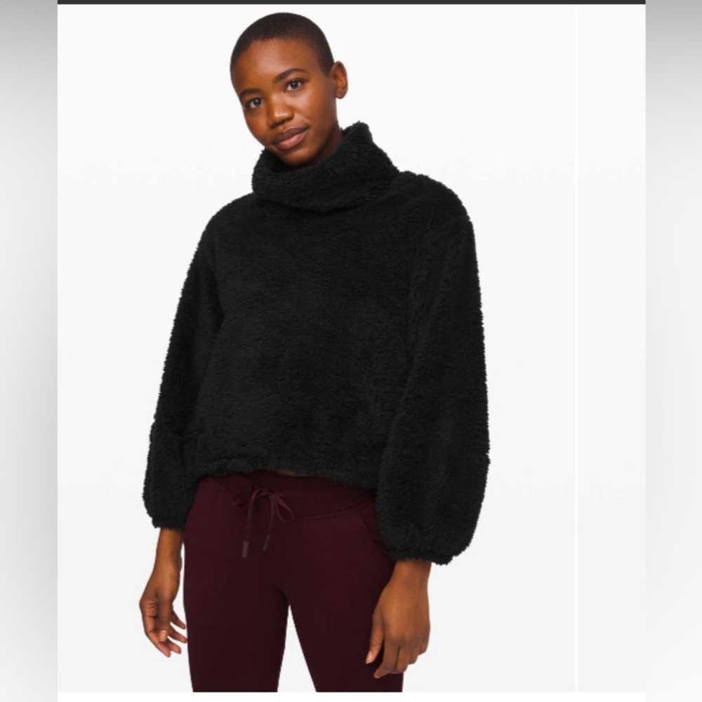 EUC Lululemon Warmth Restore Sherpa Pullover